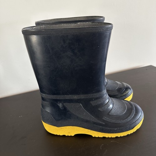 Boys rubber rain boots navy - boys,