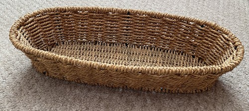 Woven seagrass and metal - seagrass,