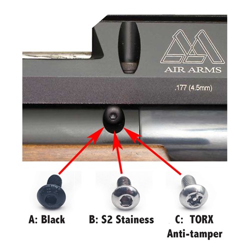Air arms cover screw - air, for
