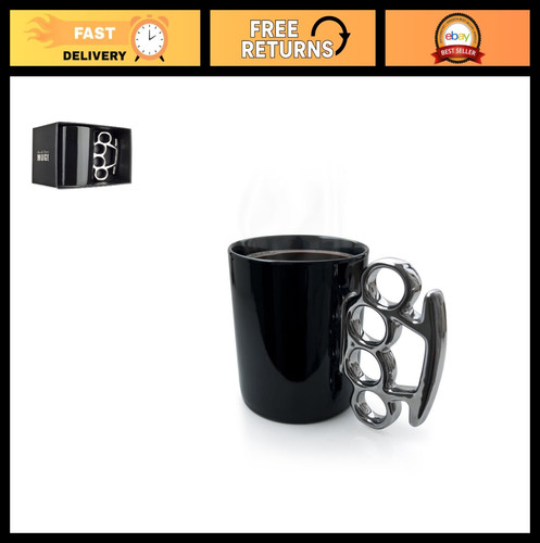 Knuckle duster mug - knuckle,