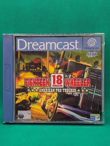 Sega dreamcast wheeler - dreamcast, 18-wheeler