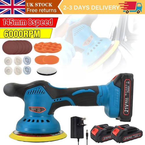 Speed cordless car polisher - 8,