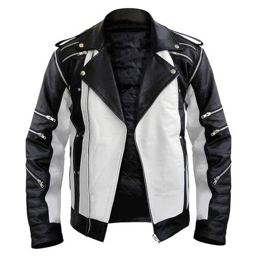Men black white genuine - black,