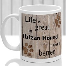 Ibizan Hound dog mug,Ibizan