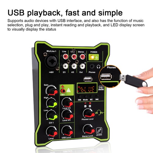 Channel mini mixer usb - mini,