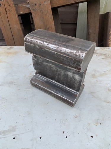 Railway track bullhead - railway, 5.5