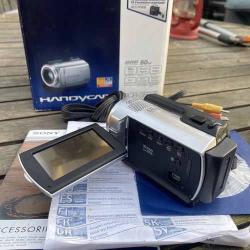 Sony handycam dcr sr37e 60x - handycam, dcr-sr37e