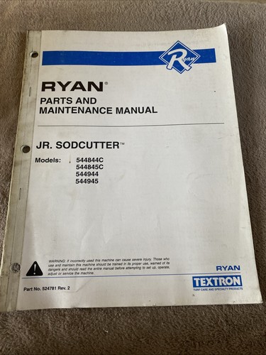 Ryan textron sodcutter - ryan,