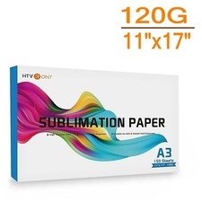150x A3 Sublimation Paper Iron