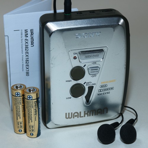 Sony walkman ex182 fully - wm-ex182,