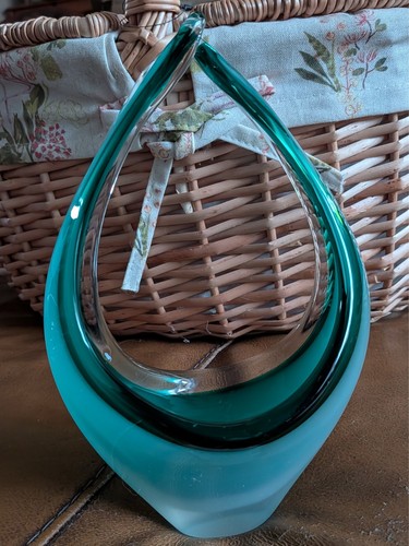 Vintage turquoise blue art - blue,