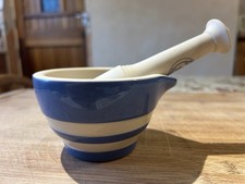 Cornishware Pestle & Mortar