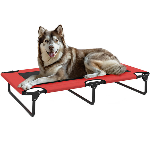 Raised dog bed - raised, breathable