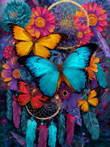 Butterfly diamond painting - butterfly,