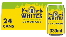 R Whites Lemonade 330ml Cans