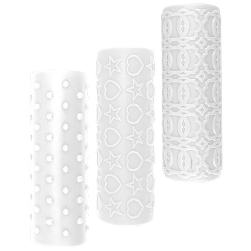 Pcs clay texture roller - 3, set