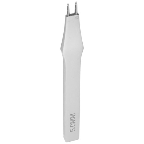 Leather pricking iron 5mm - pricking,