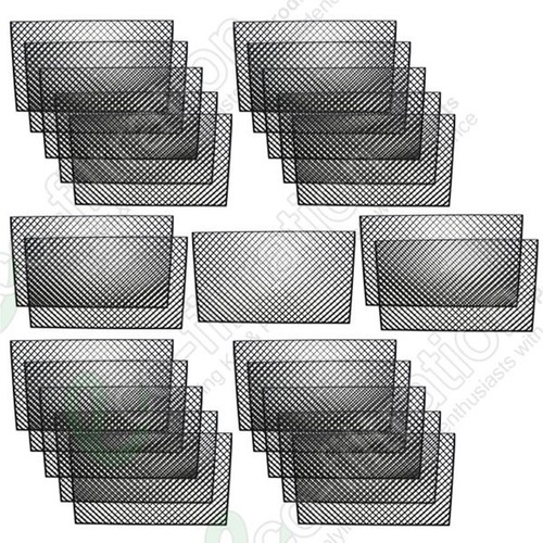Square cut filter grids - cut, egg