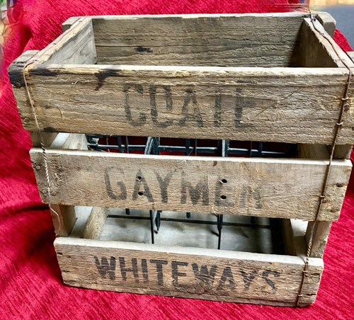 Antique six compartment - antique,
