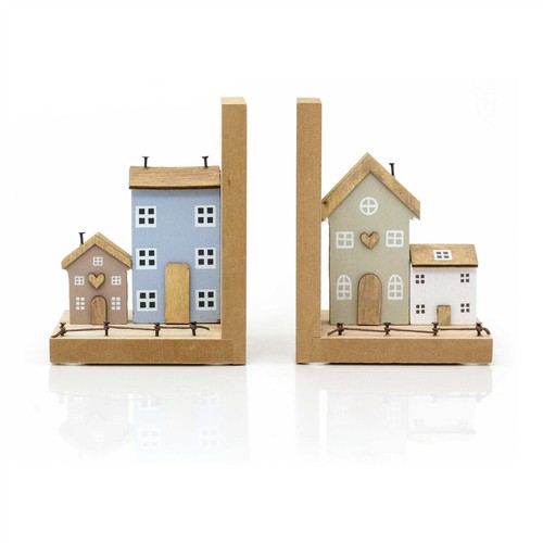 Pair shabby chic - of, wooden