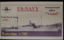 HP Models 1:700 WL  Werkstatt- Schiff der US-Navy  AR-4   "Vestal"  -1941-