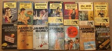 Ian Fleming - FULL SET of James Bond Books 1960s Pan Editions 007