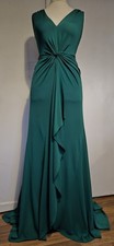MONSOON dress sz 12 Green Maxi