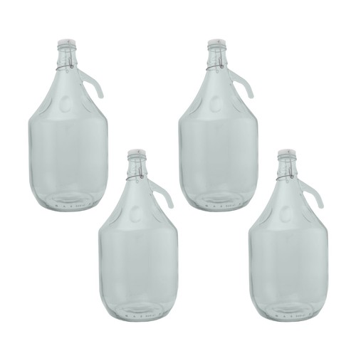 Demijohn carboy flip top - 5l, +