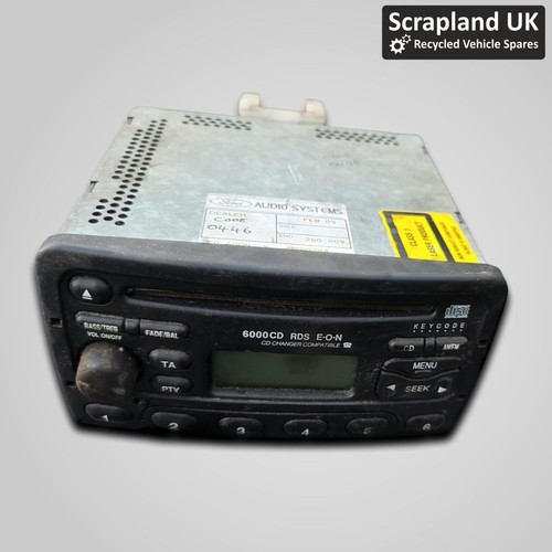 Ford 6000cd rds eon stereo - ford,