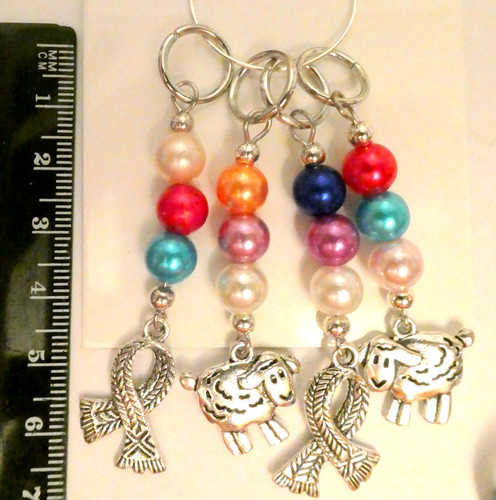 Stitch markers for knitting - stitch,