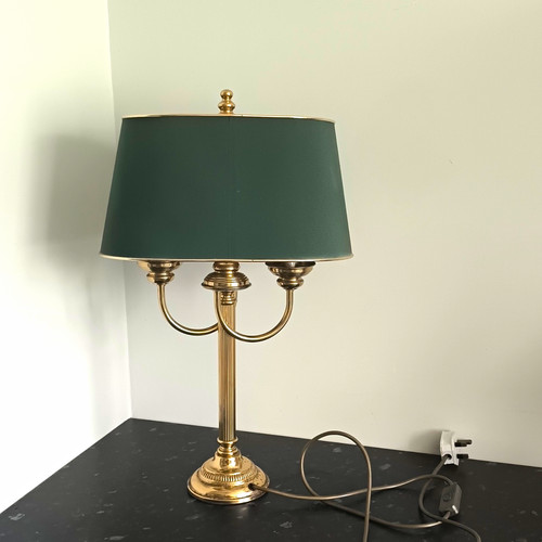Brassware light brass table - 2-light,