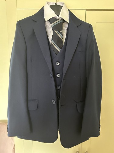 Boys navy piece - navy, suit