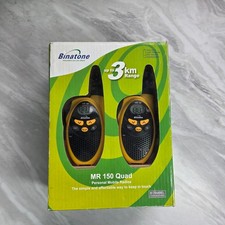 Binatone MR 150 Pair Walkie Talkie - 8 Channels - 3KM Range