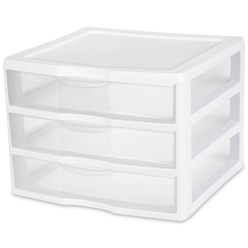 Wide drawer unit clear - wide, unit,