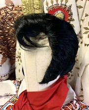 ELVIS WIG & SIDEBURNS - 70’s