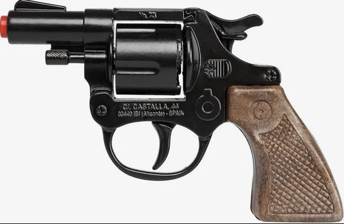 Metal toy cap - metal, gun.
