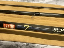 Vintage Leeda Blue Diamond 2 Super Deluxe Match Carp Waggler fishing rod VGC