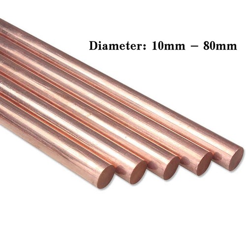 Copper solid round - copper, rod