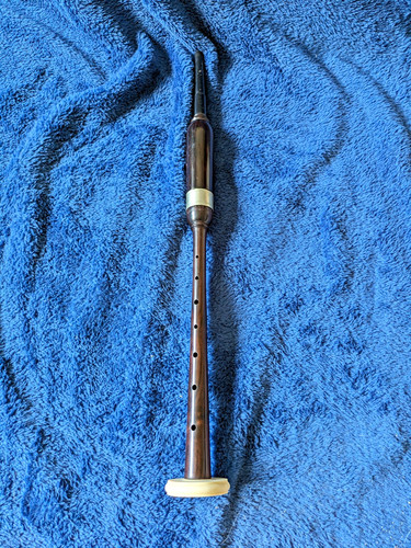 Vintage wooden bagpipe - wooden,
