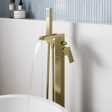Brushed Brass Freestanding