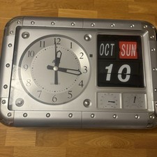 Quartz Wall Clock Movement Flip Calendar 