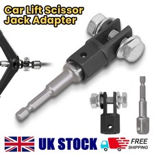 Car Scissor Jack Socket Adaptor Drill-Adapter for Impact Wrench / Electric Drill