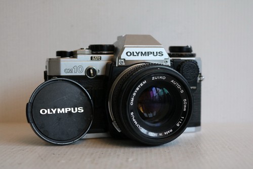 Olympus om10 slr - olympus, film