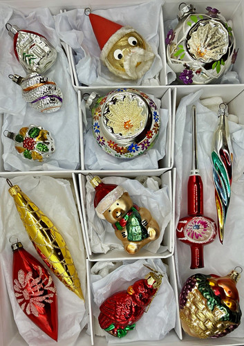 Vintage mixed lot glass - lot,