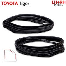 Fits Toyota Hilux Tiger Single Cab 1998 '04 Glass Run Door Channel Front Pair