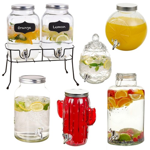 Litre glass beverage - 8,