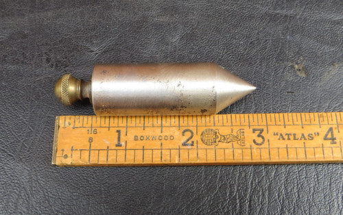 Vintage brass topped cast iron - vintage,