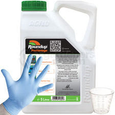 Roundup Pro Vantage 480 Glyphosate Weedkiller 1 x 5 Litre Strong Professional C+