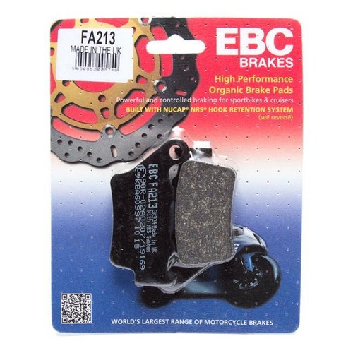 Ebc rear brake pads fa213 - rear, bmw
