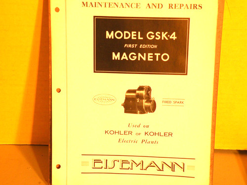 Eisemann magneto models gsk - eisemann, gsk-4